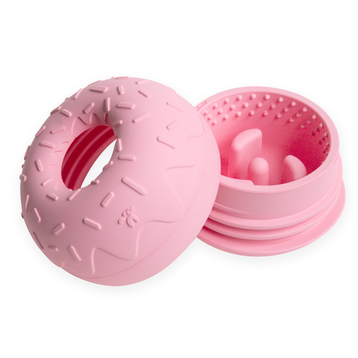 Beschäftigungsspielzeug für Hunde - Yoomy Donut - Rosa