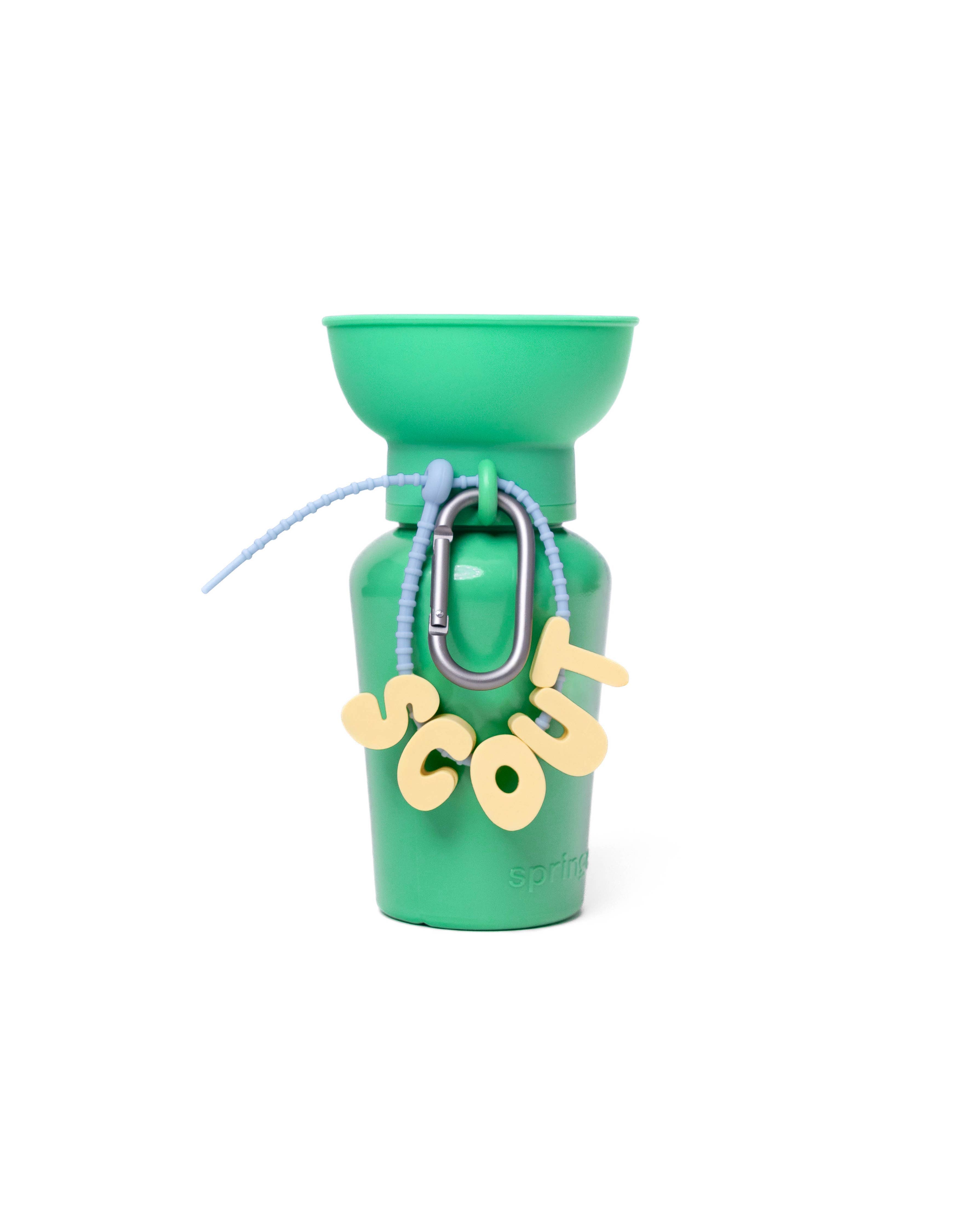 Springland Hundereise-Trinkflasche 591 ml (20 oz) mit Klappverschluss