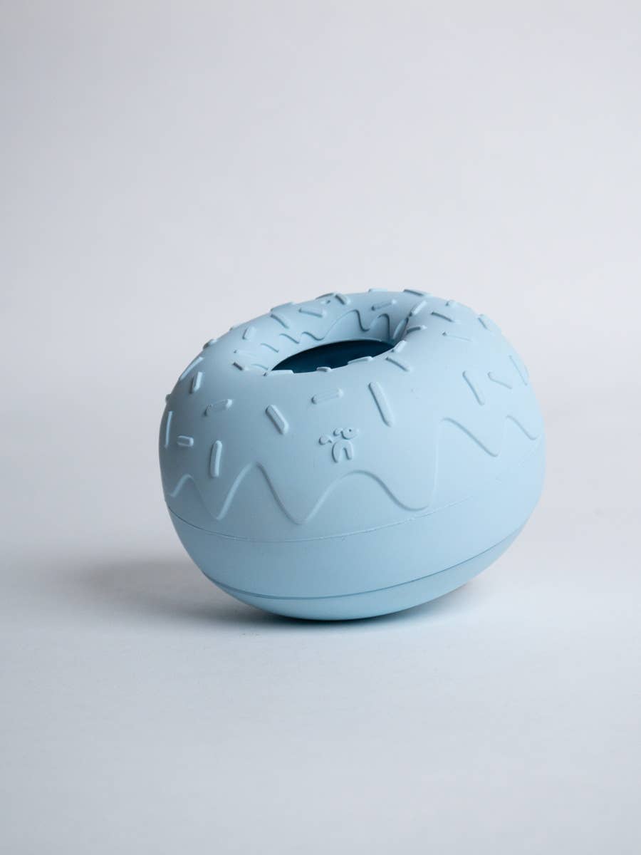 Beschäftigungsspielzeug für Hunde - Yoomy Donut - Blau