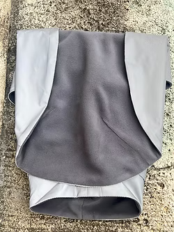 Hunderegenmantel Mondrean für Dackel, Dachshund Couture, vollreflektierend