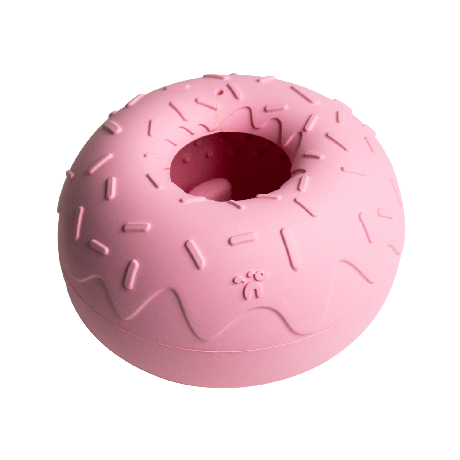 Beschäftigungsspielzeug für Hunde - Yoomy Donut - Rosa