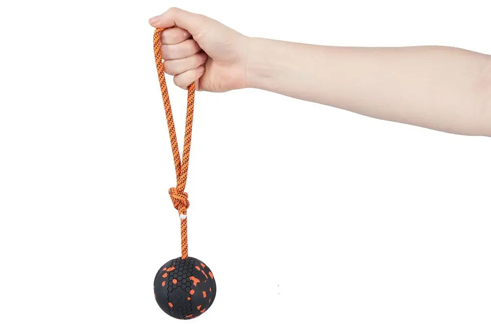 Dog Ball on rope, Non-stop dogwear