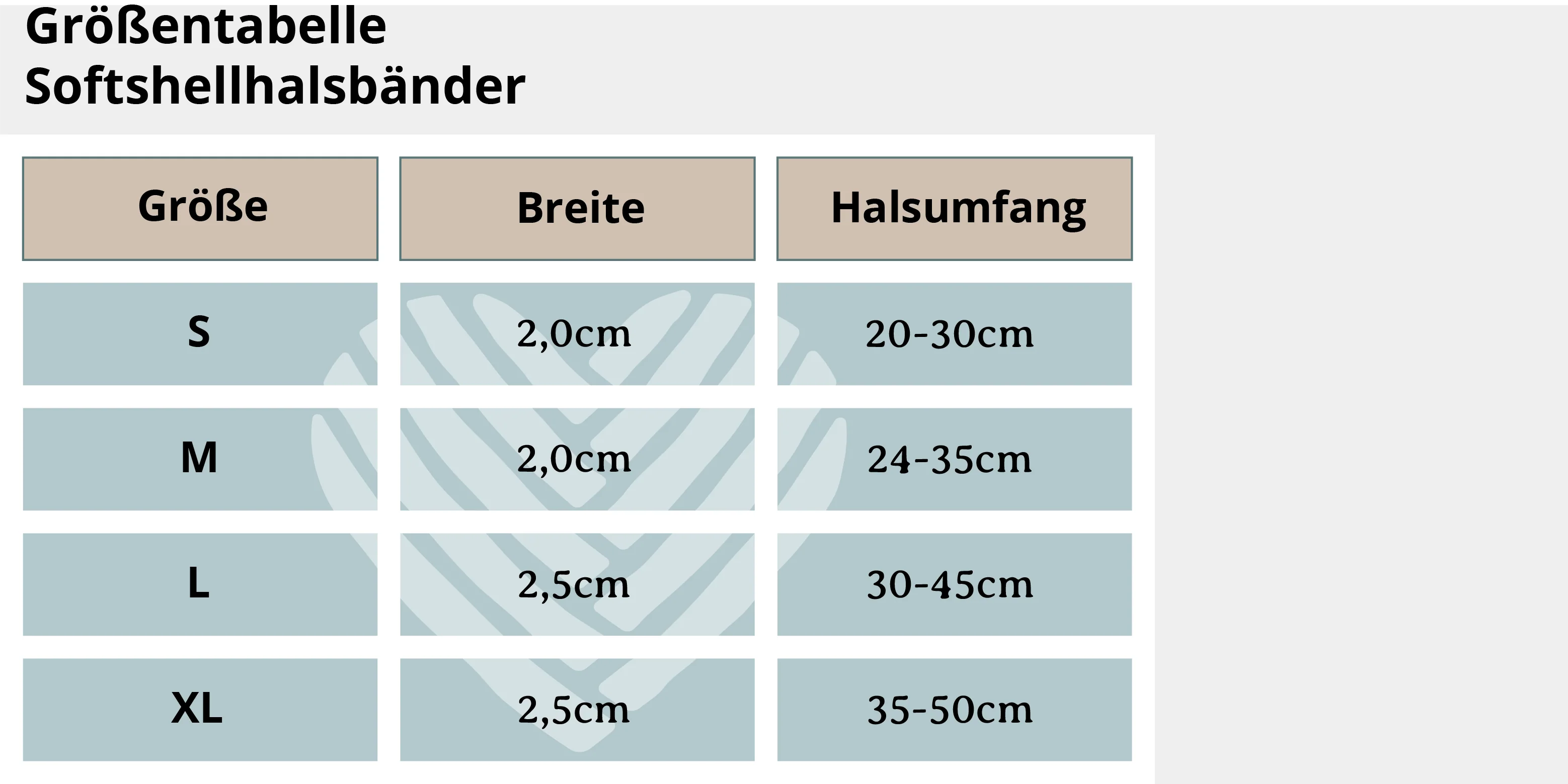 Halsband, Softshell, Souleashes, 2 cm breit