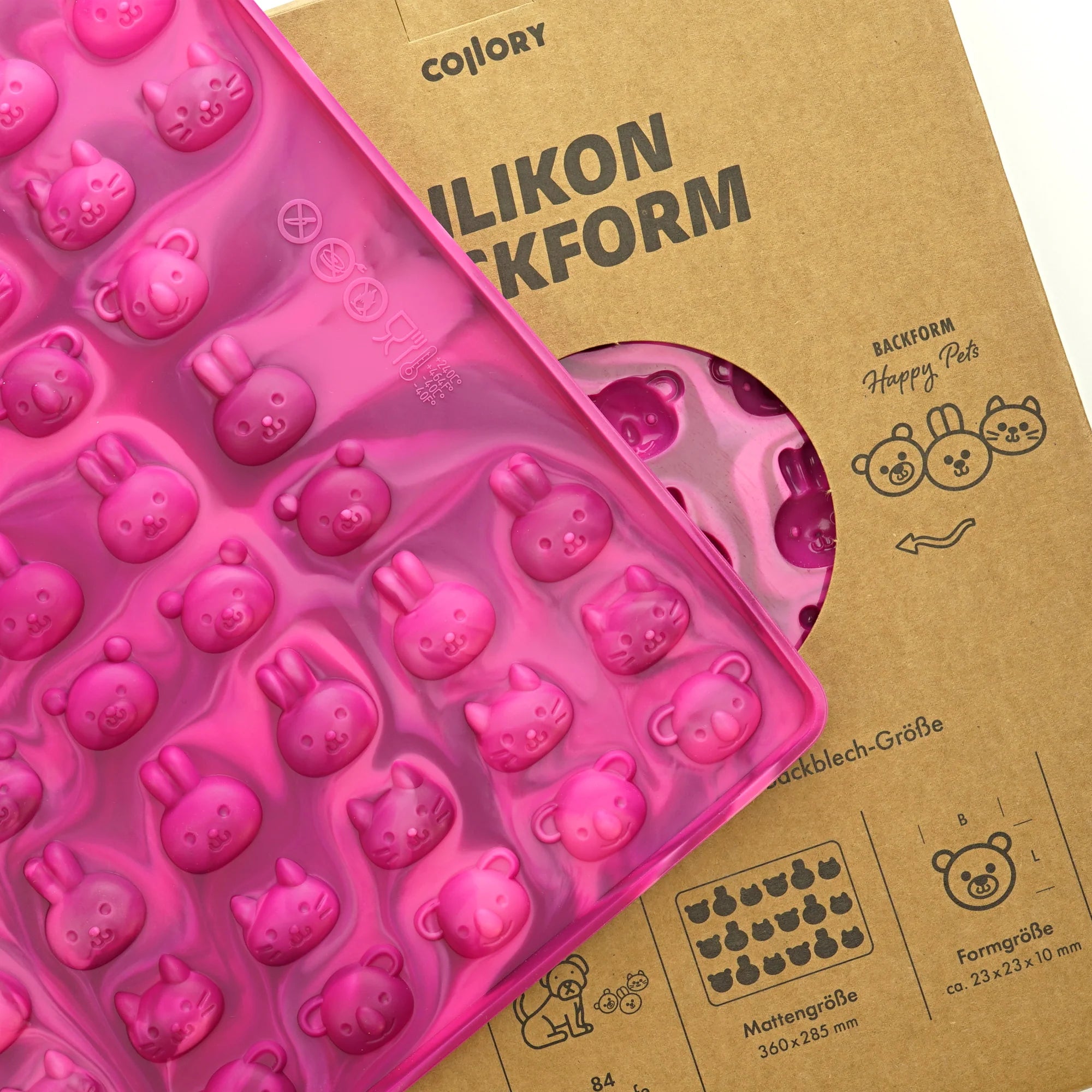 Backmatte Silikon, Collory