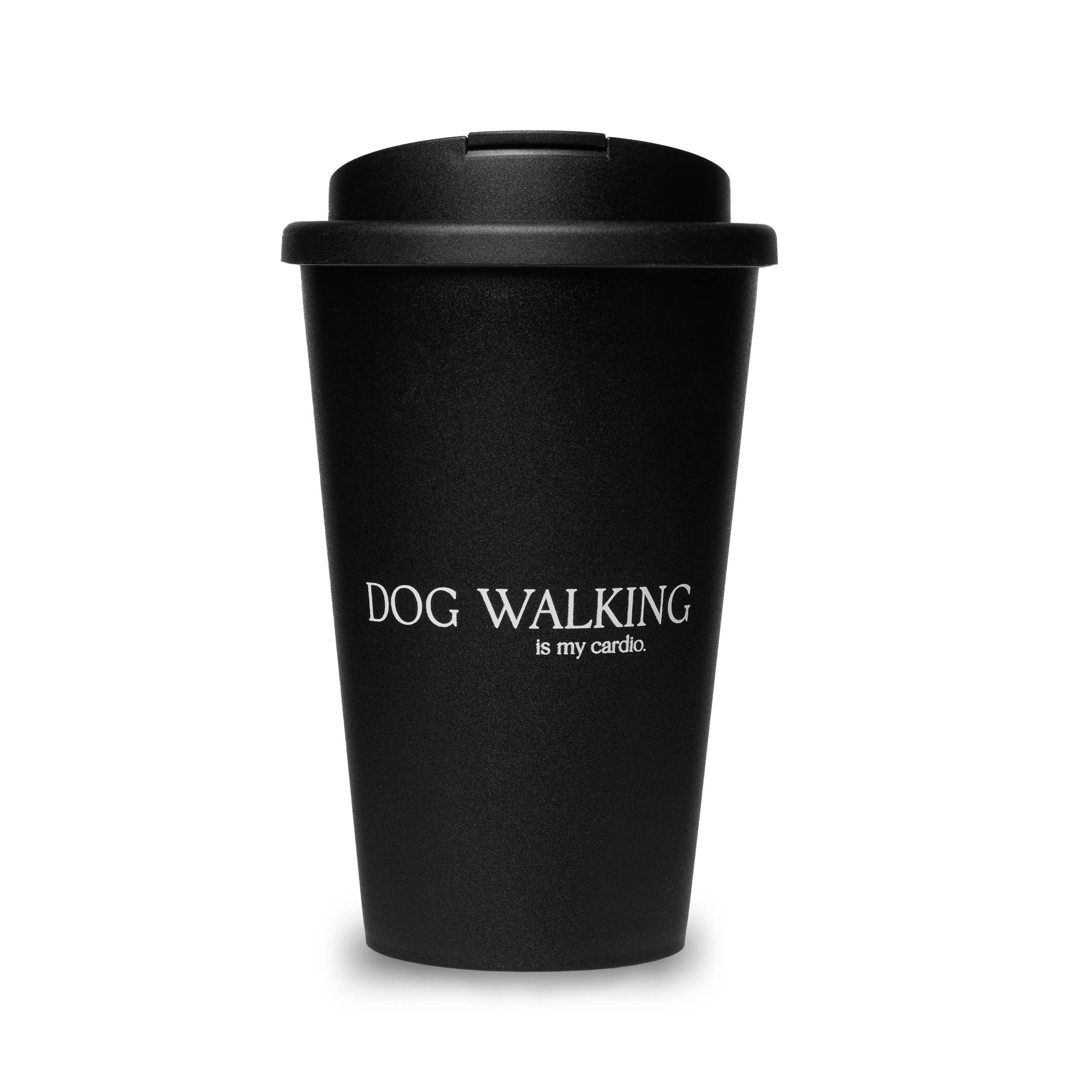 "DOG WALKING is my cardio" Kaffeebecher, Lieblingspfote, 350ml