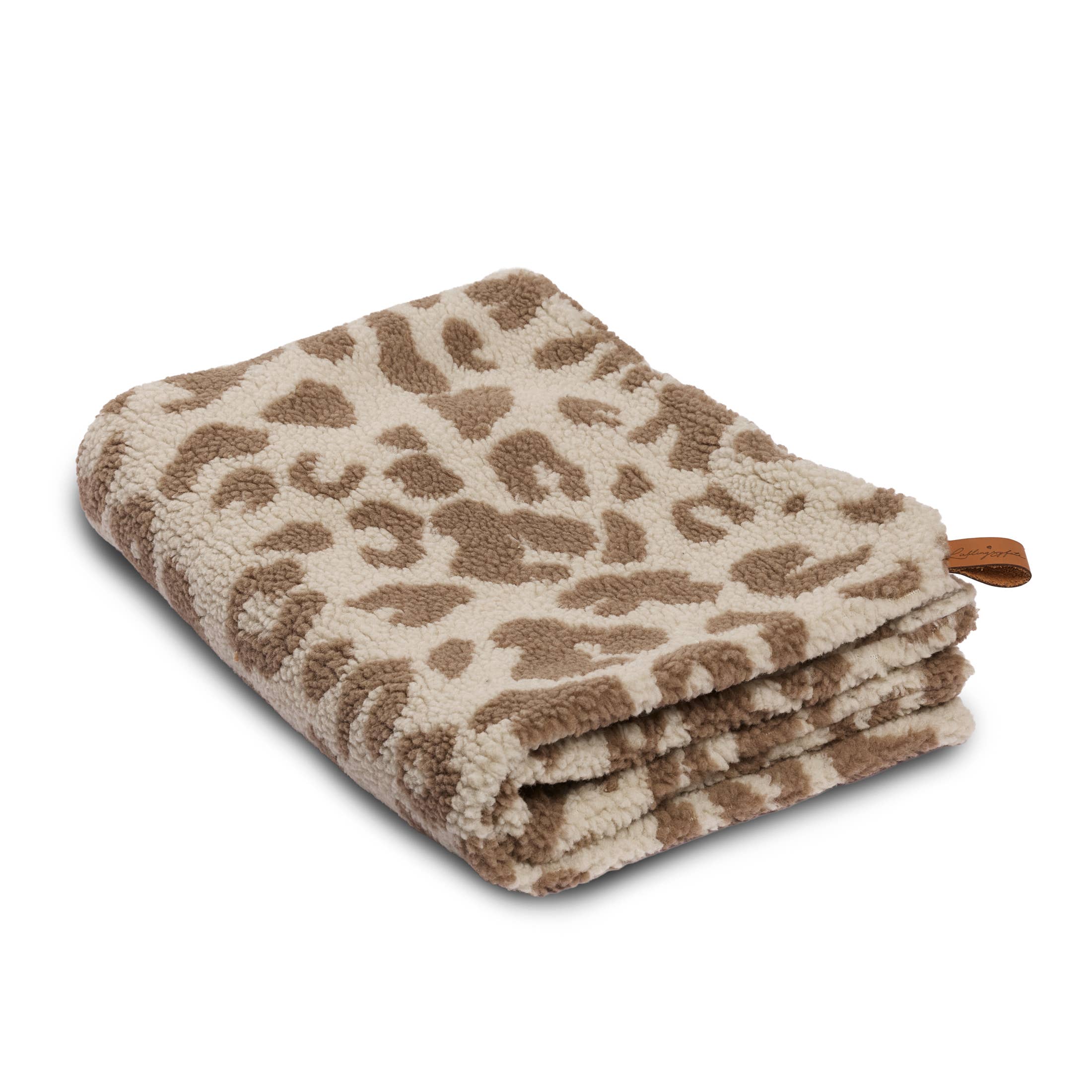 Hundedecke Teddy LEO Sand / Braun, Lieblingspfote