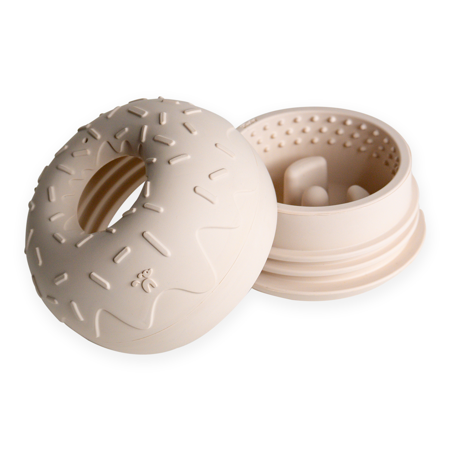 Beschäftigungsspielzeug für Hunde - Yoomy Donut - Sand