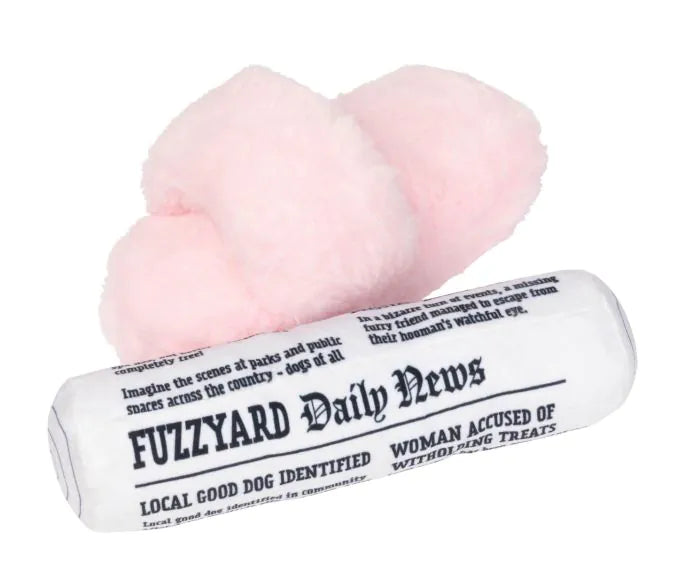 Fetch & Slippers & Papers, Fuzzyard