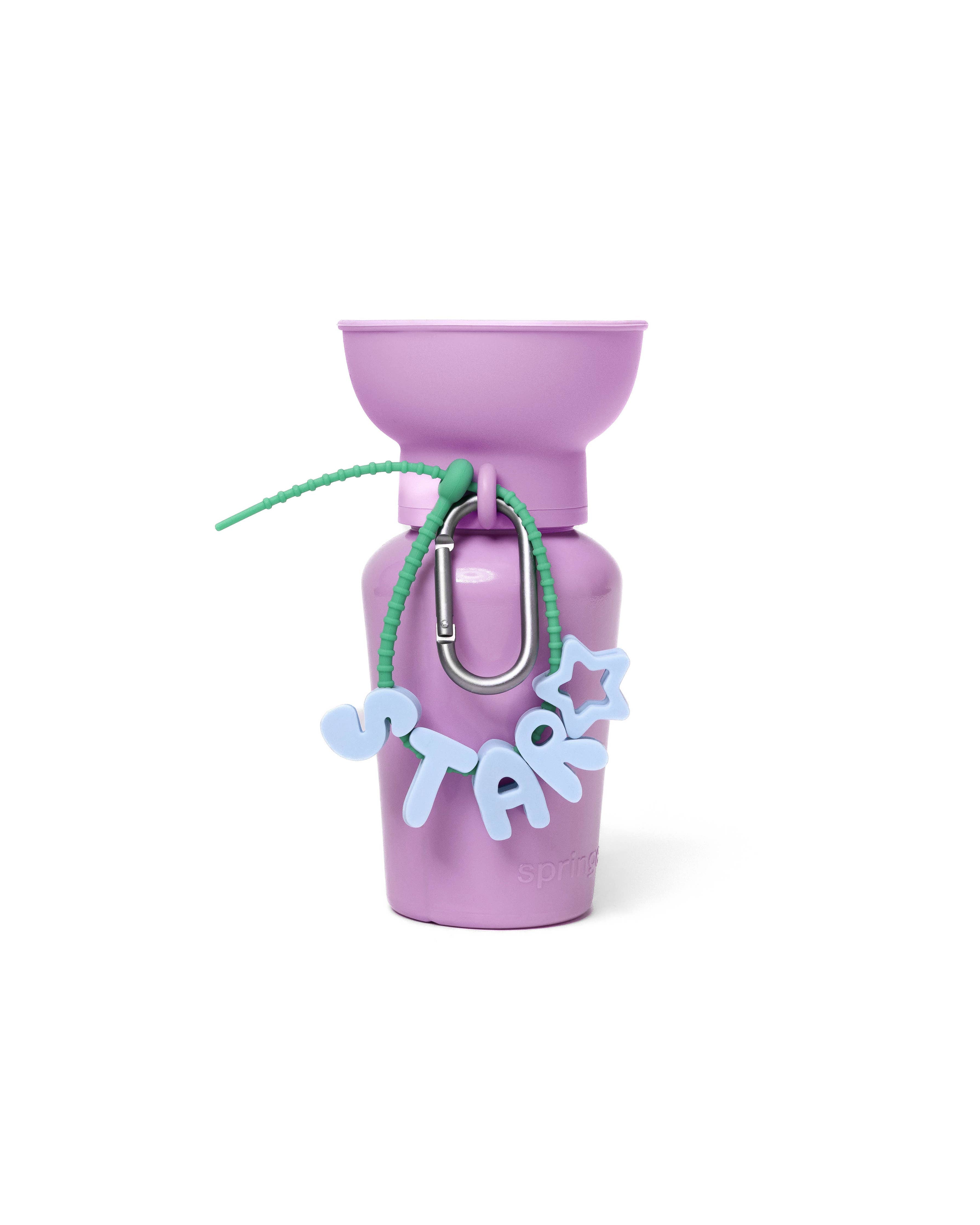 Springland Hundereise-Trinkflasche 591 ml (20 oz) mit Klappverschluss