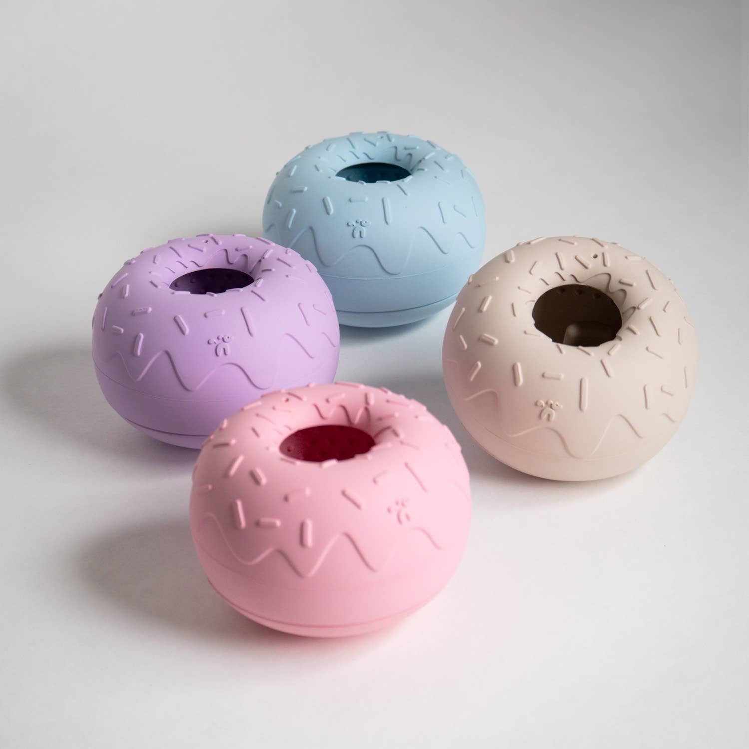 Beschäftigungsspielzeug für Hunde - Yoomy Donut - Rosa