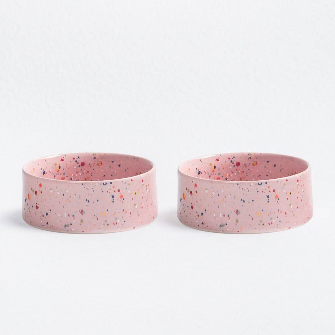 New Party Hundenapf 16,5 cm, 2er-Set in Pink