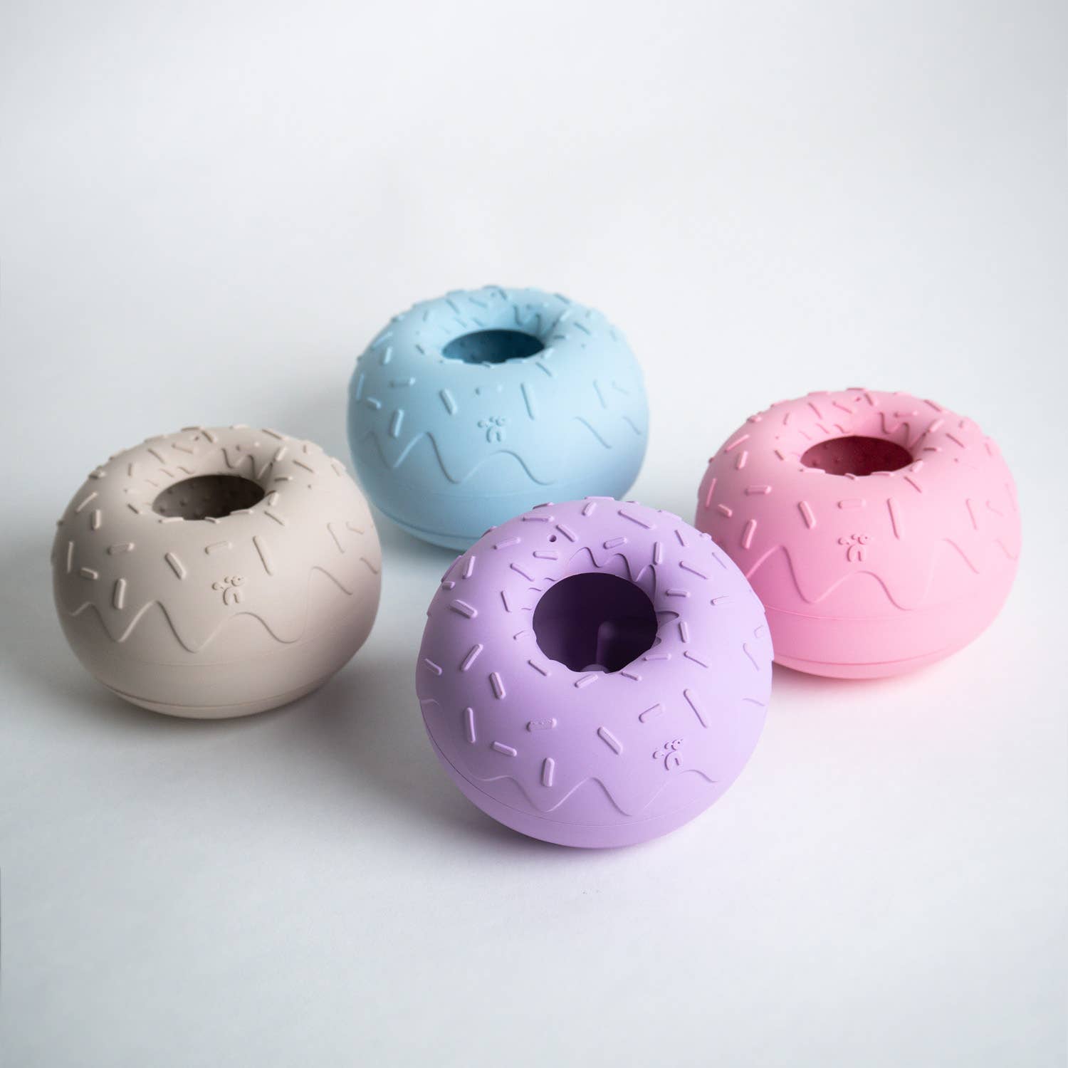 Beschäftigungsspielzeug für Hunde - Yoomy Donut - Rosa