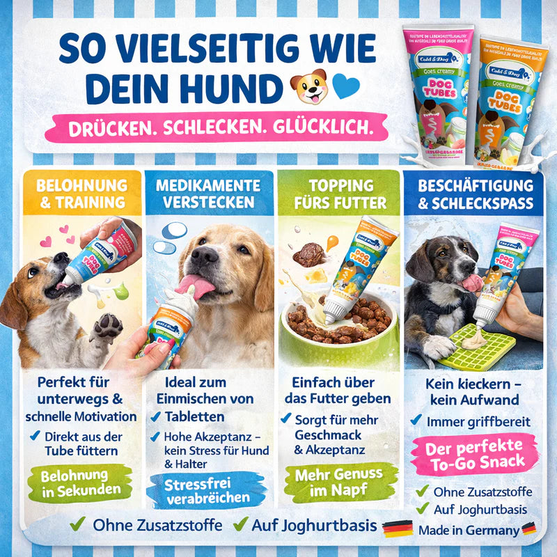 DOG TUBES, Cold & Dog, 75 g