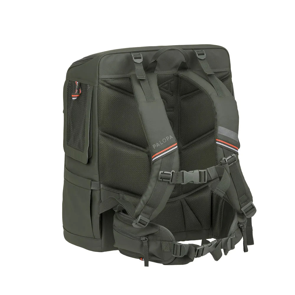 Hundetragerucksack Kari, dunkelgrün, Palopa