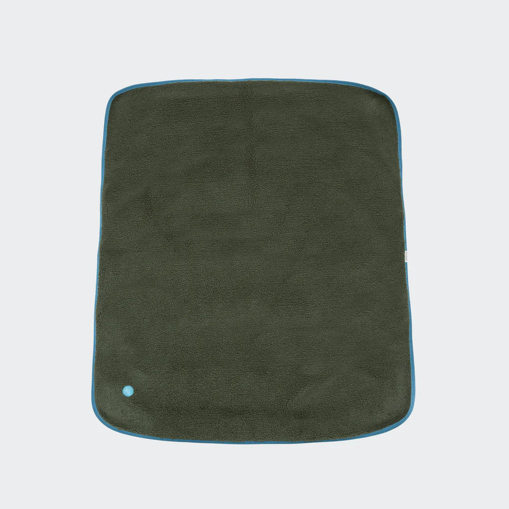 Dog Blanket Teddy olive, Cloud7
