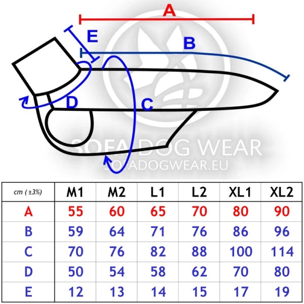 Hundepullover 'Hachico RR', SofaDogwear, Softshell