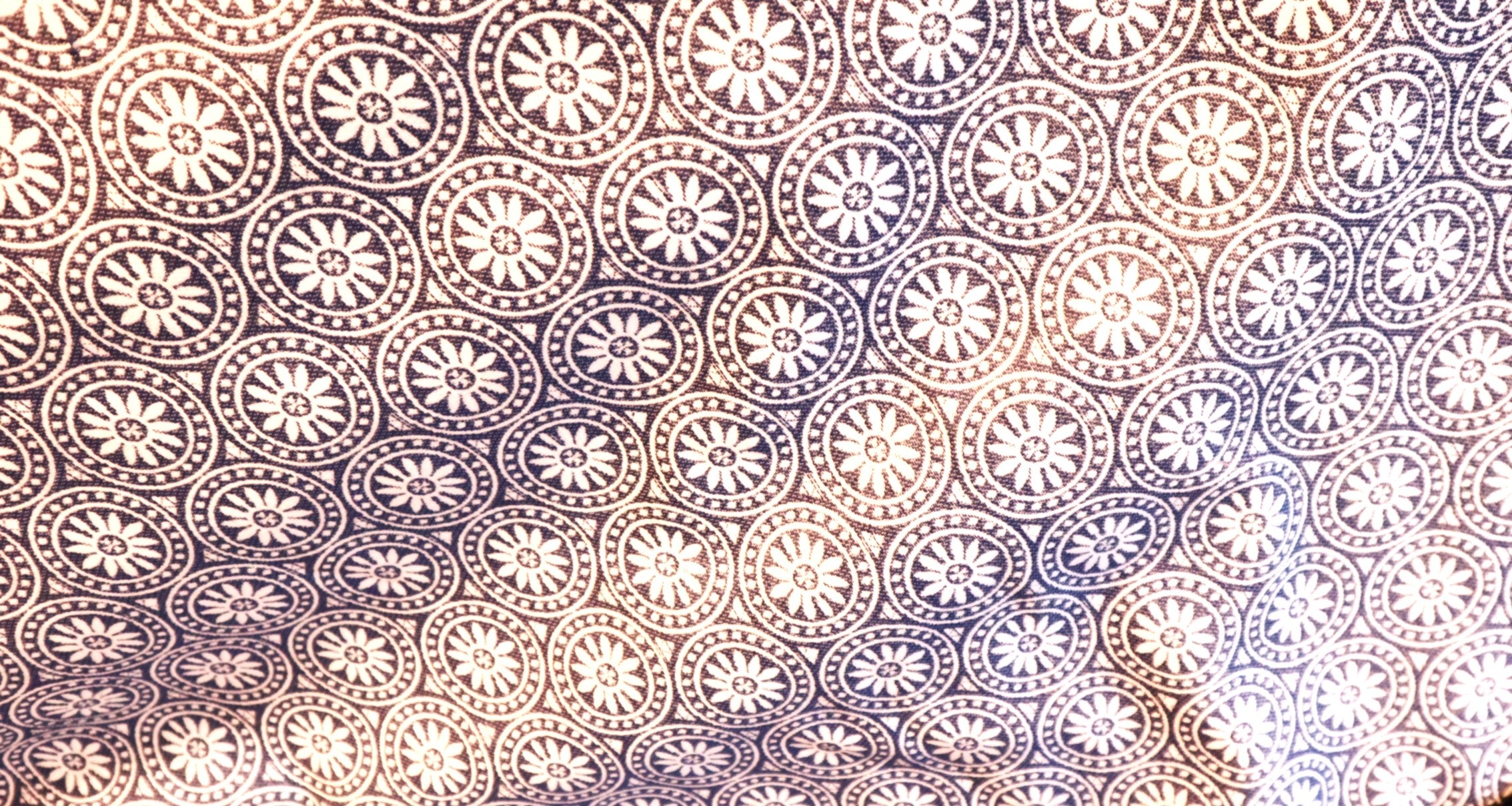 Schlafsack Blume Jaquardstoff, Hundemüde