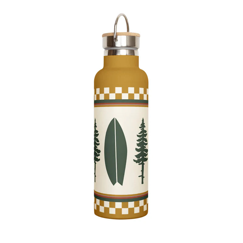 Outdoor Edelstahlflasche Boards & Trees, Roadtyping, 750 ml