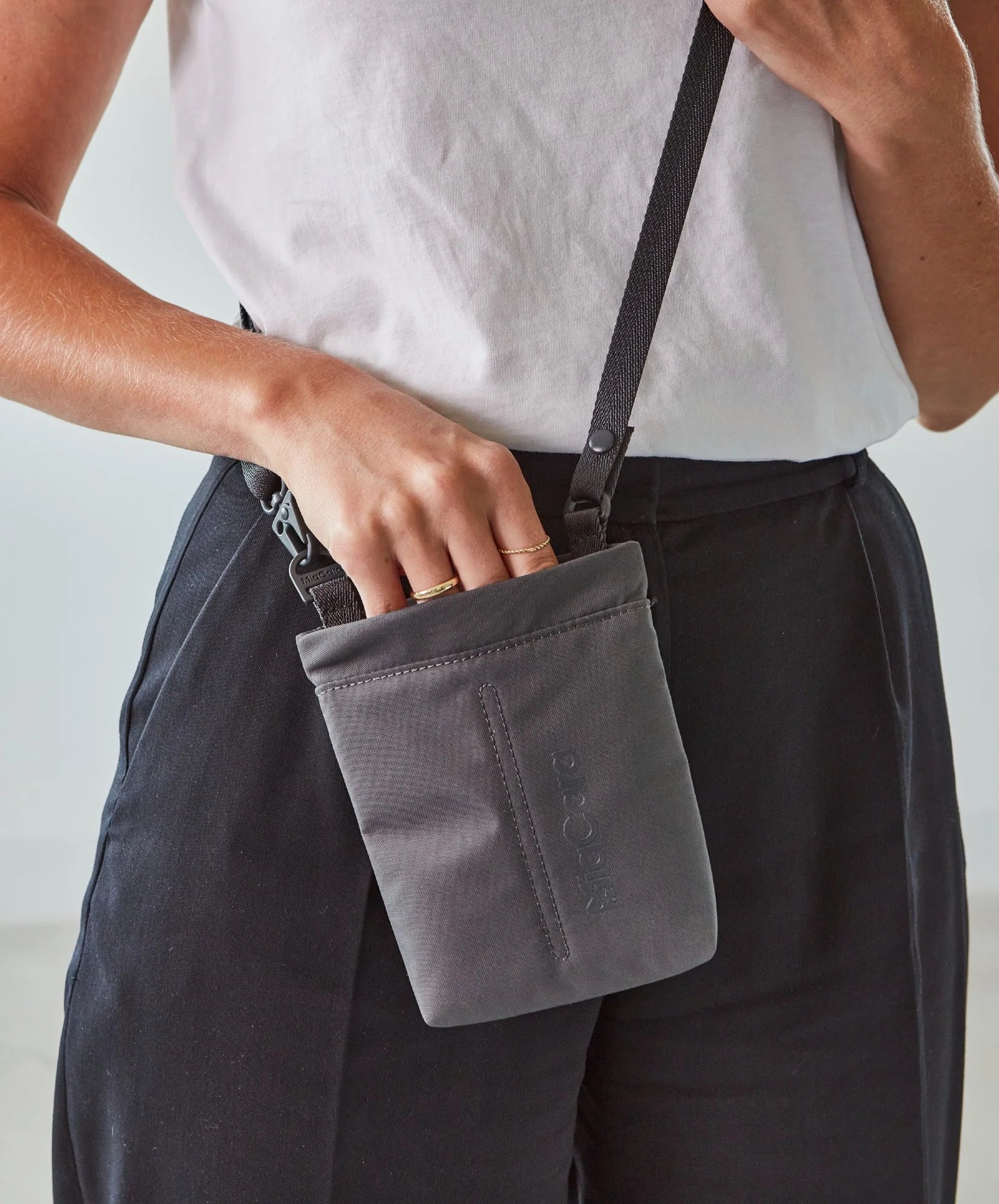 Leckerliebeutel Gusto, MiaCara, asphalt