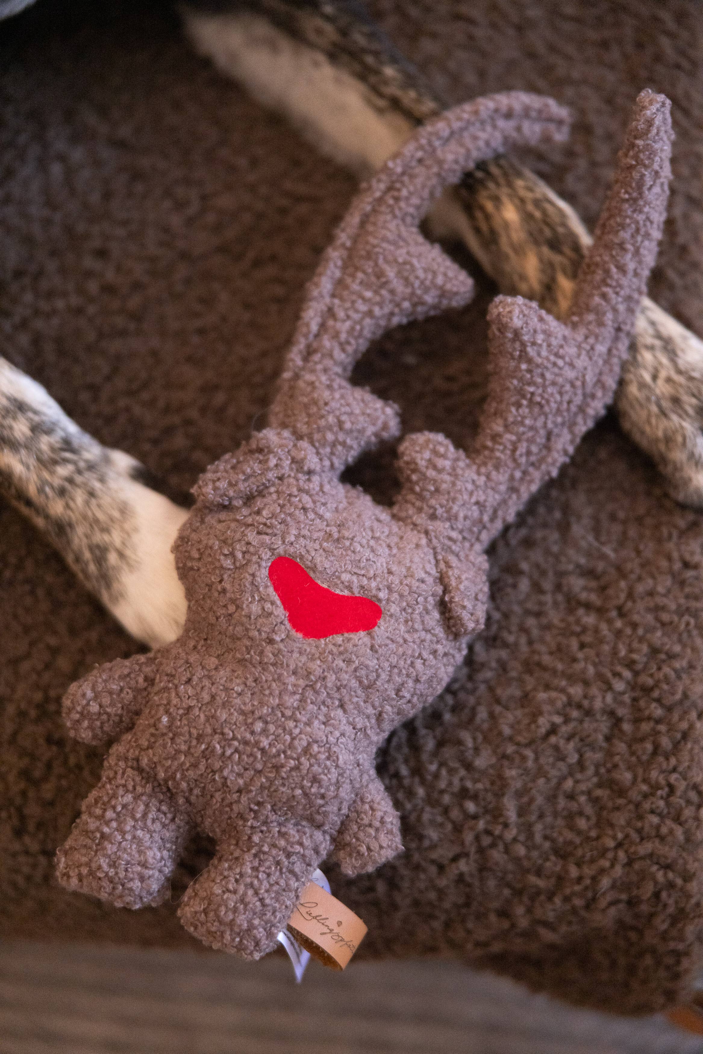 Spielzeug Elch Elmo - handgefertigt, Lieblingspfote