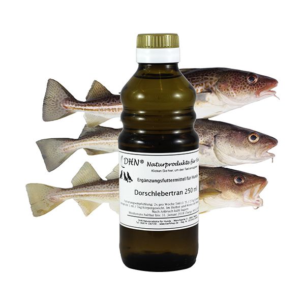 Dorschlebertran, DHN, 250 ml